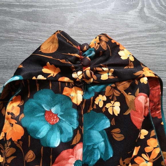 VTG 70's Maxi Dress - Picture 2 of 4